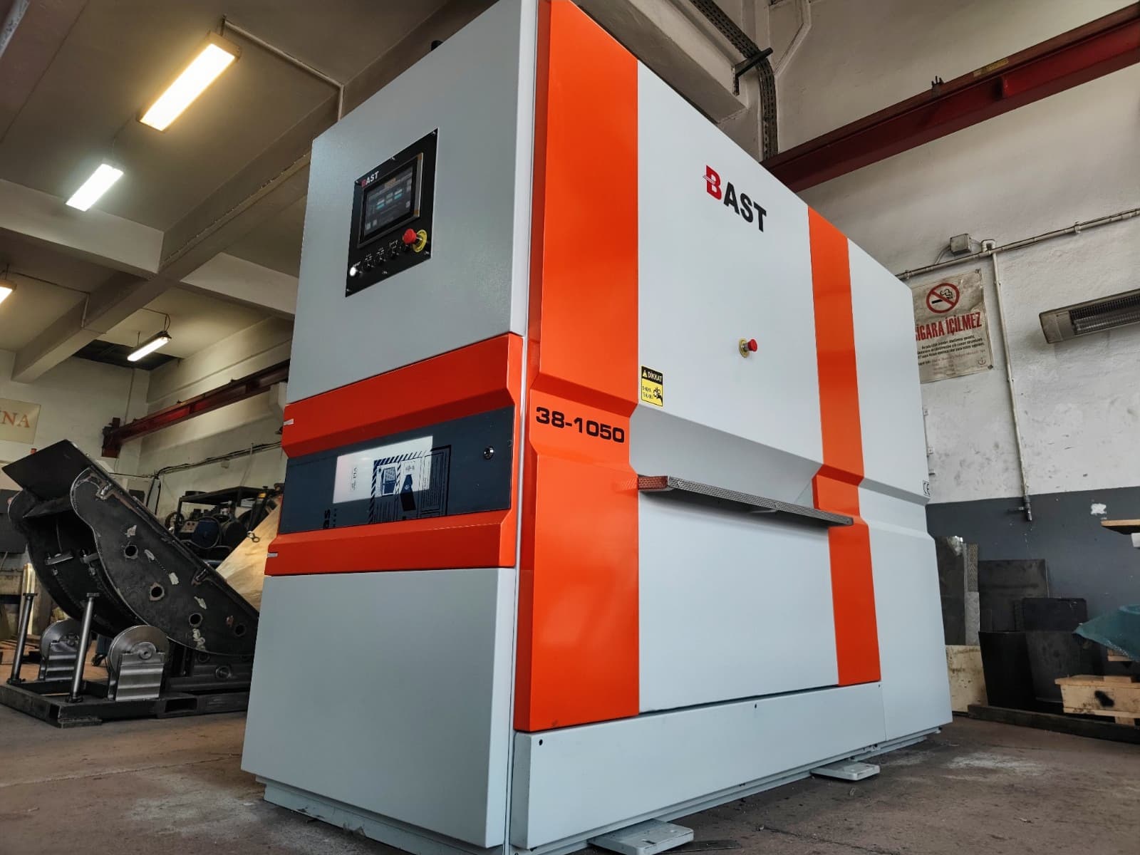 bast sac düzleştirme makinası