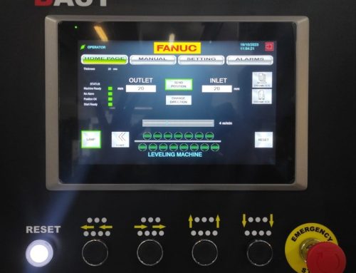Come il controllo touchscreen supporta impostazioni macchina più precise nella spianatura della lamiera
